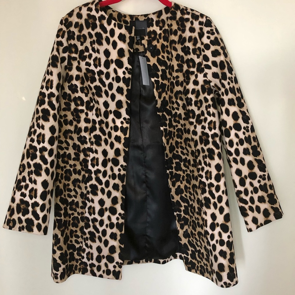 Animal Print Blazer